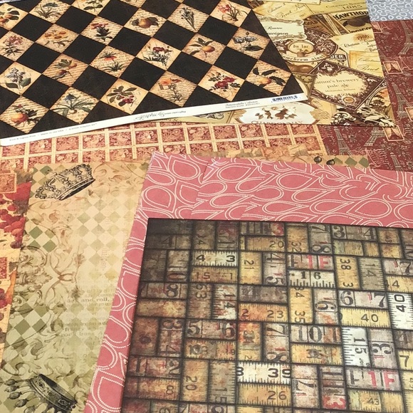 Scrapbook Office Botanical Loose Cardstock And Scrapbook Paper